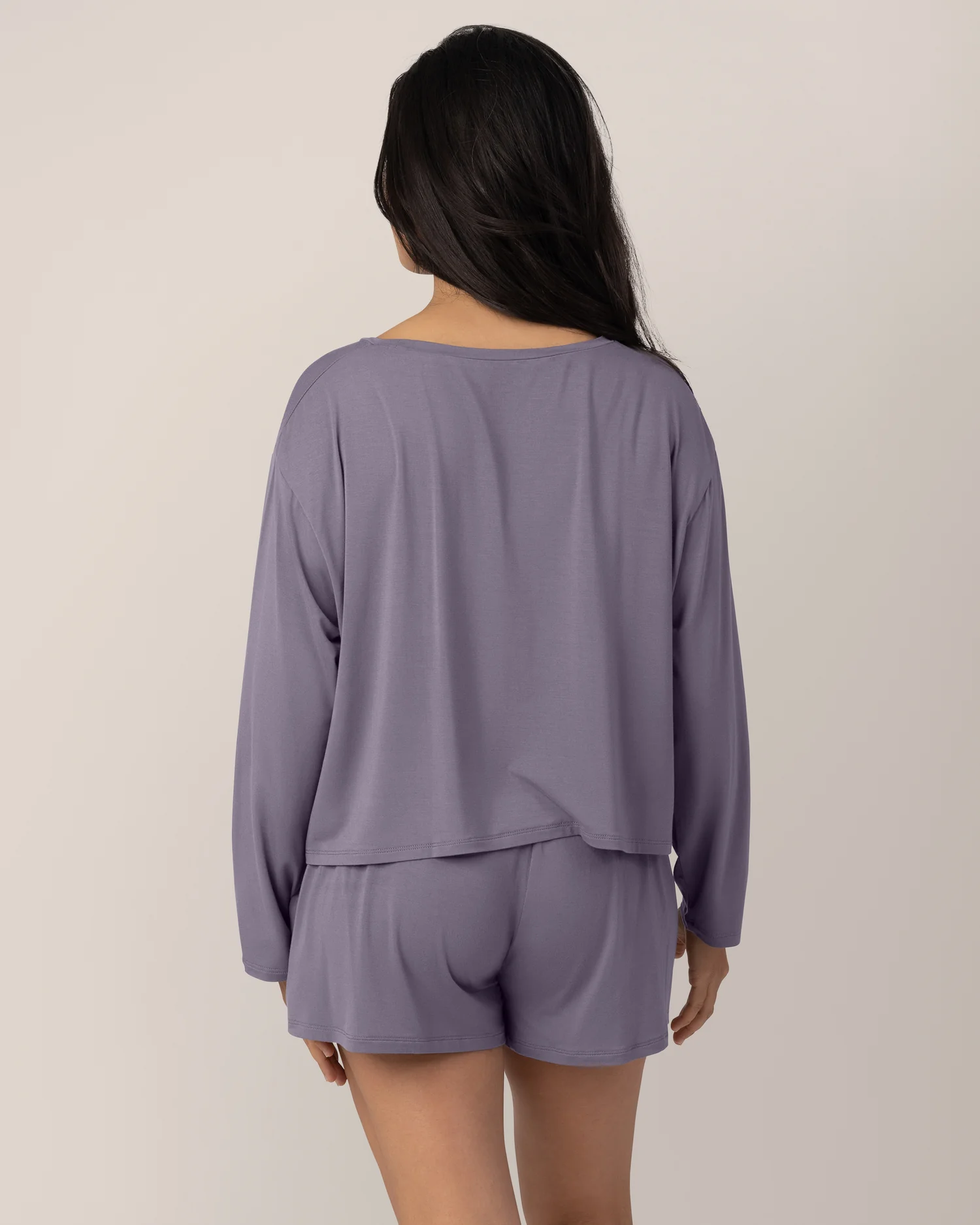 Aria Bamboo Casual Lounge Short | Granite - Image 2