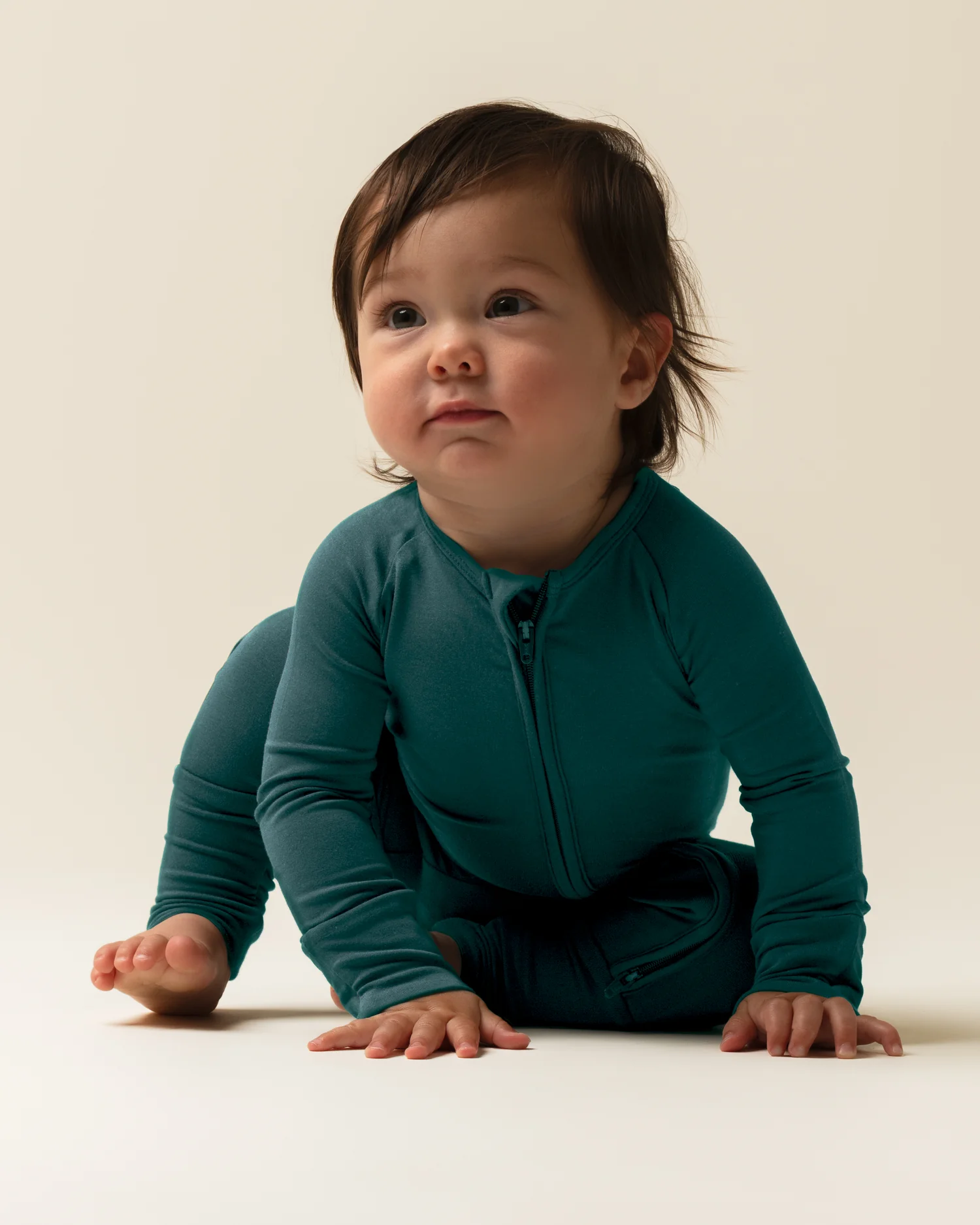 Bamboo Baby Pajama | Evergreen - Image 2