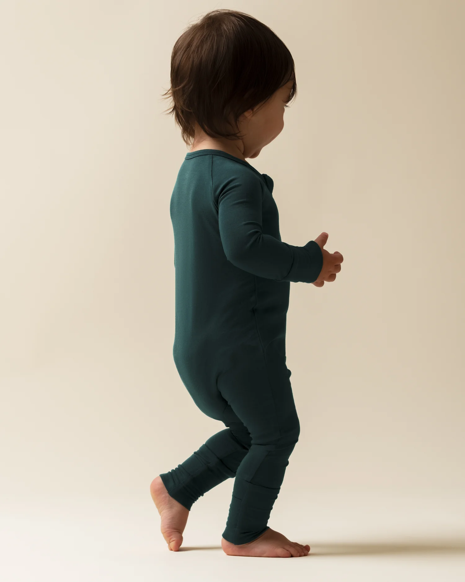 Bamboo Baby Pajama | Evergreen - Image 3