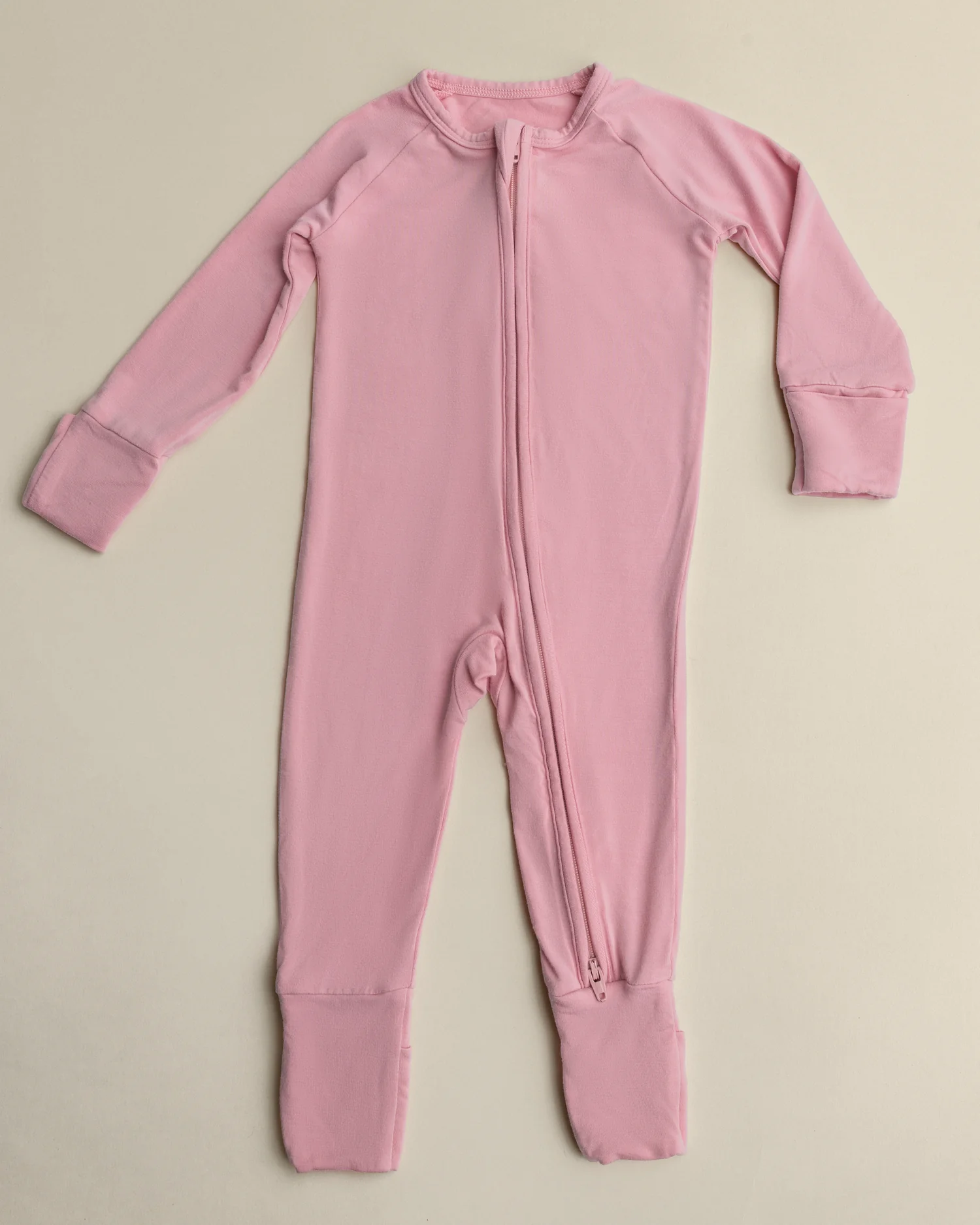 Bamboo Baby Pajama | Light Mauve - Image 4