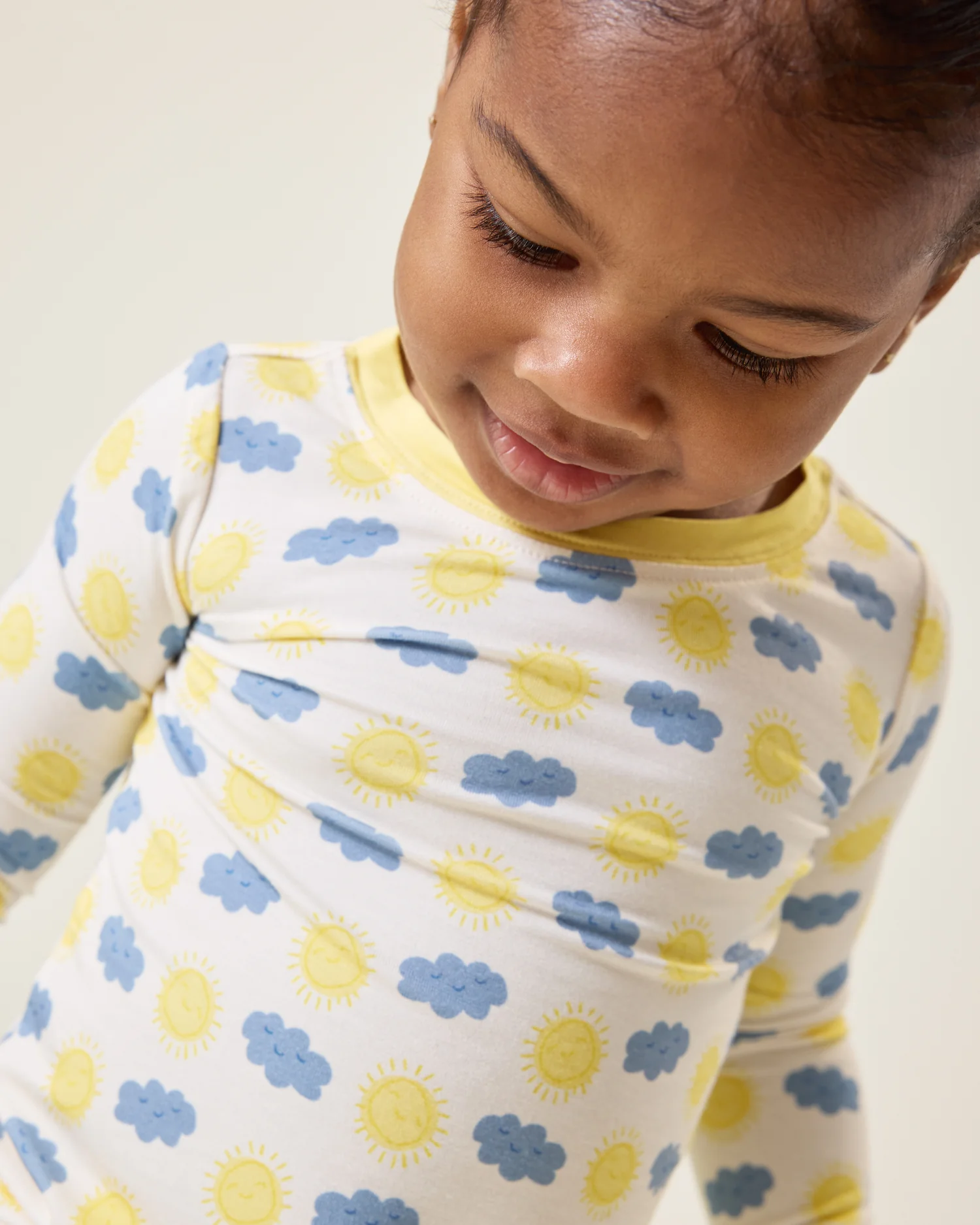 Bamboo Baby Two-Piece Pajama Set | Sunny Day - Image 2