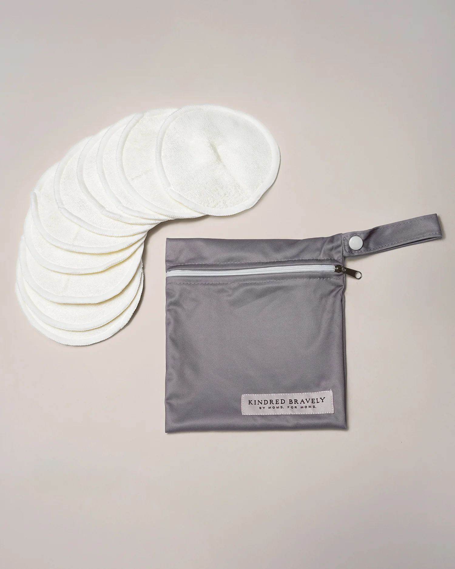 Organic Bamboo Reusable Nursing Pads | Ivory