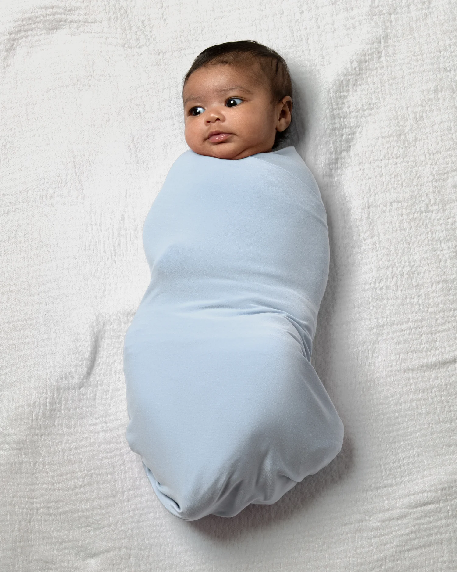 Bamboo Swaddle Blanket | French Blue