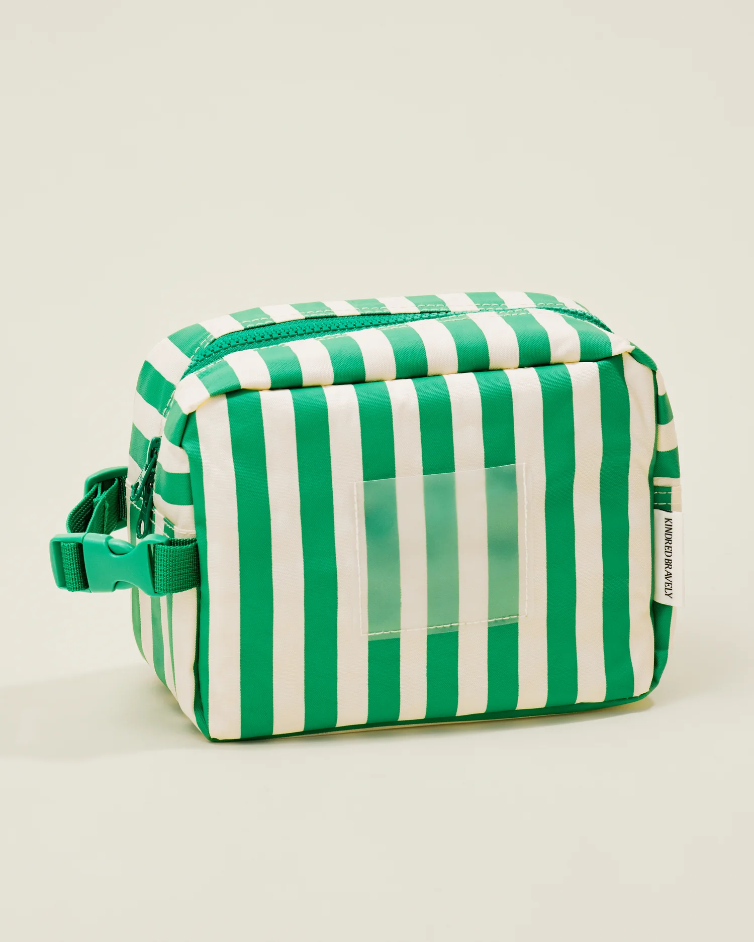 Mini Cooler Bag | Green Stripe