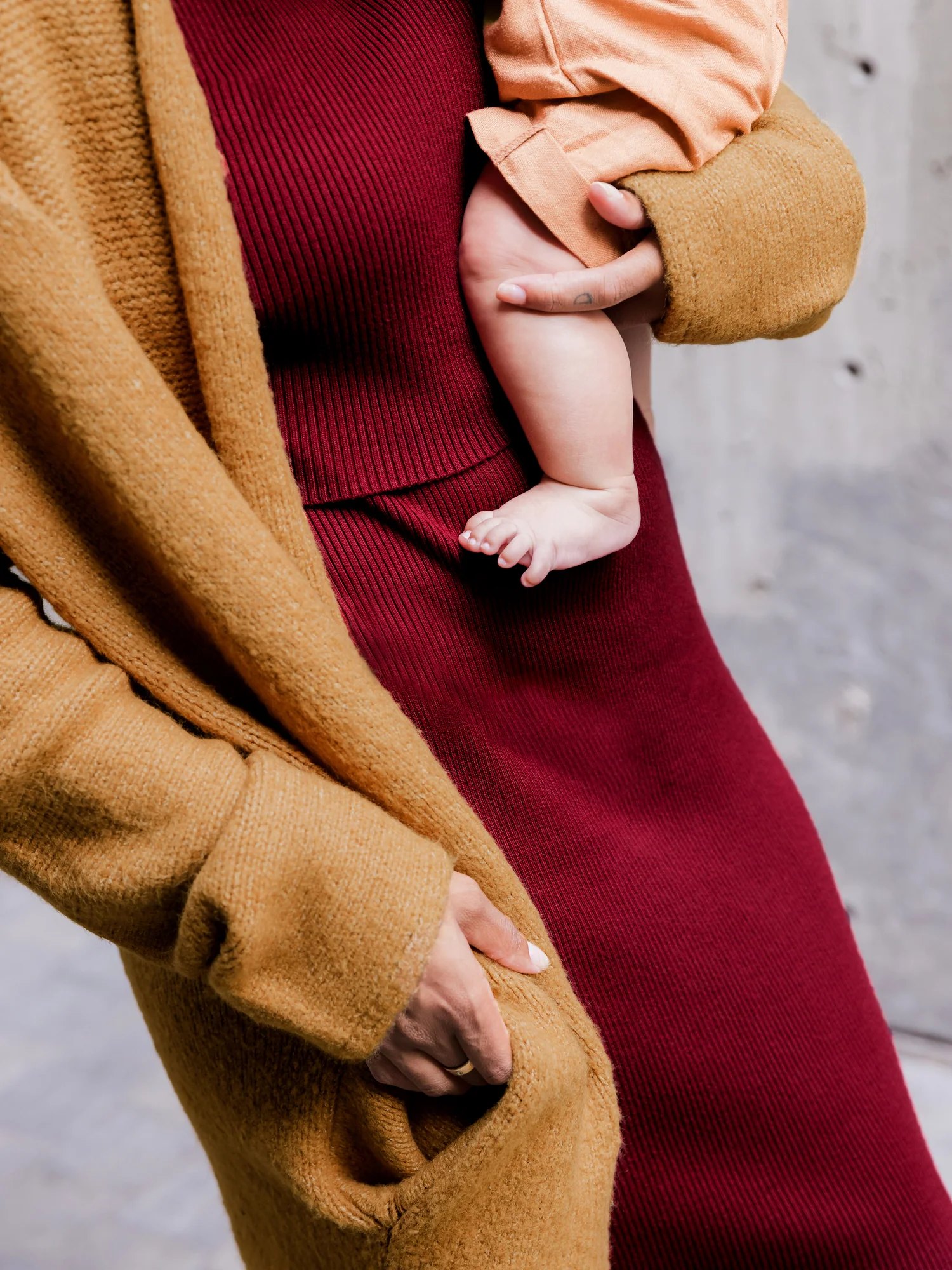 Chloe Cardigan Sweater | Chai - Image 2