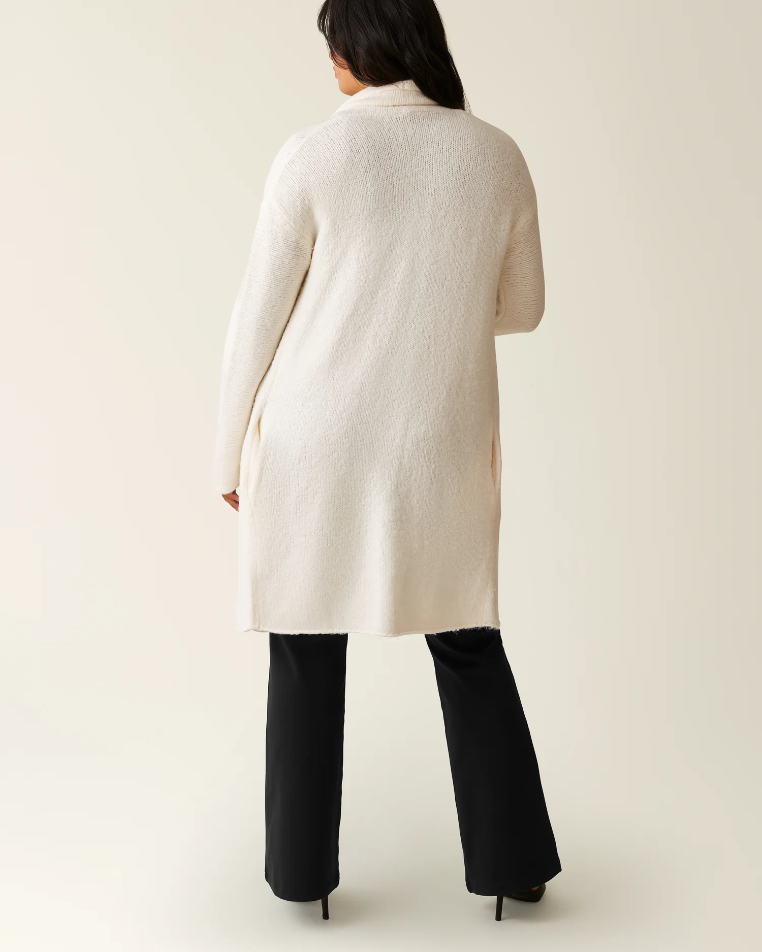 Chloe Cardigan Sweater | Ecru - Image 4