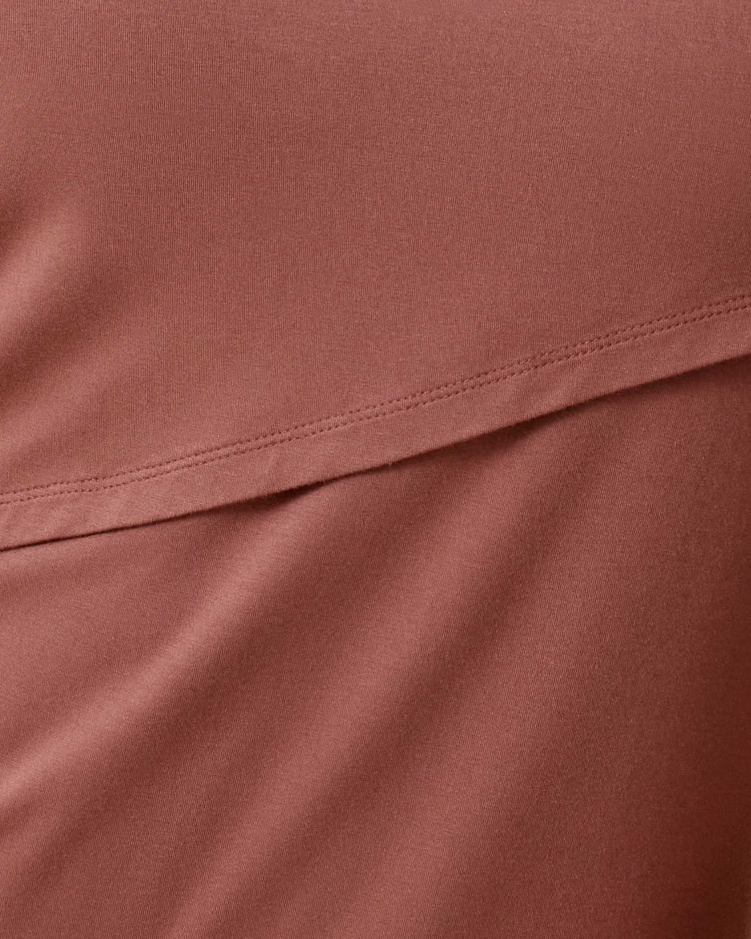 Asymmetrical Nursing T-shirt | Redwood - Image 6