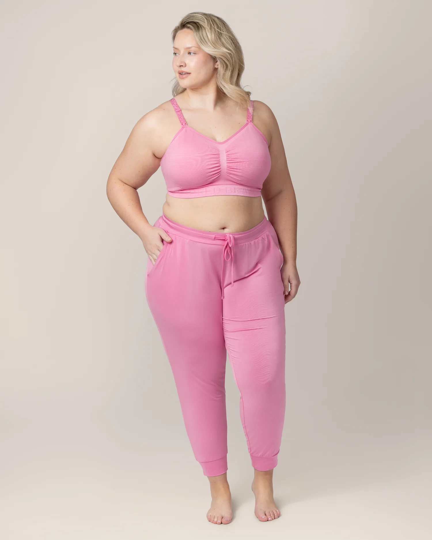Ultralight Sleep & Lounge Jogger | Bubblegum