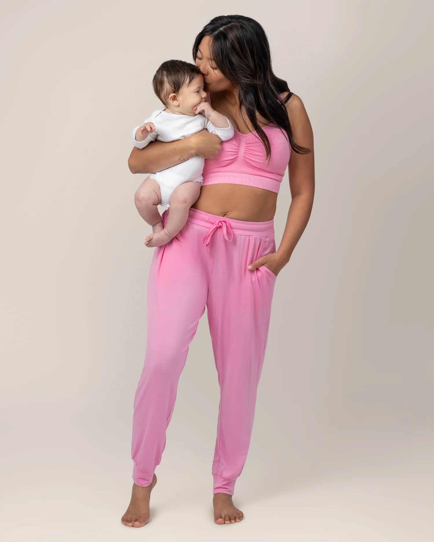 Ultralight Sleep & Lounge Jogger | Bubblegum - Image 4