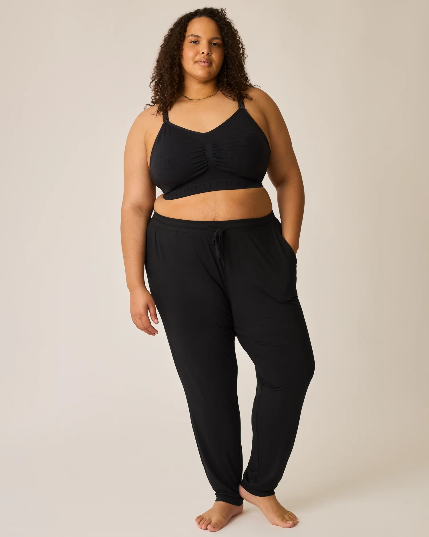 Ultralight Sleep & Lounge Jogger | Black - Image 3