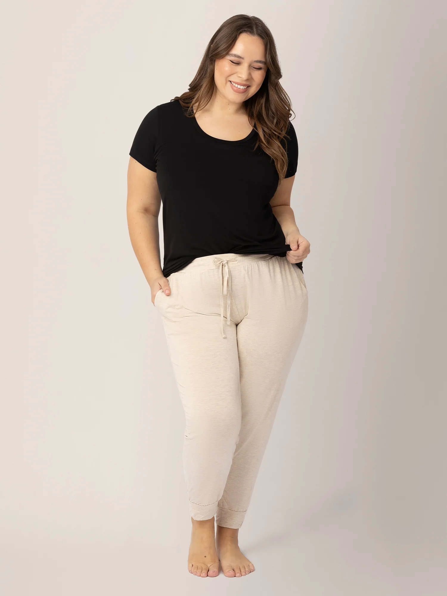 Everyday Maternity & Nursing T-shirt | Black - Image 7