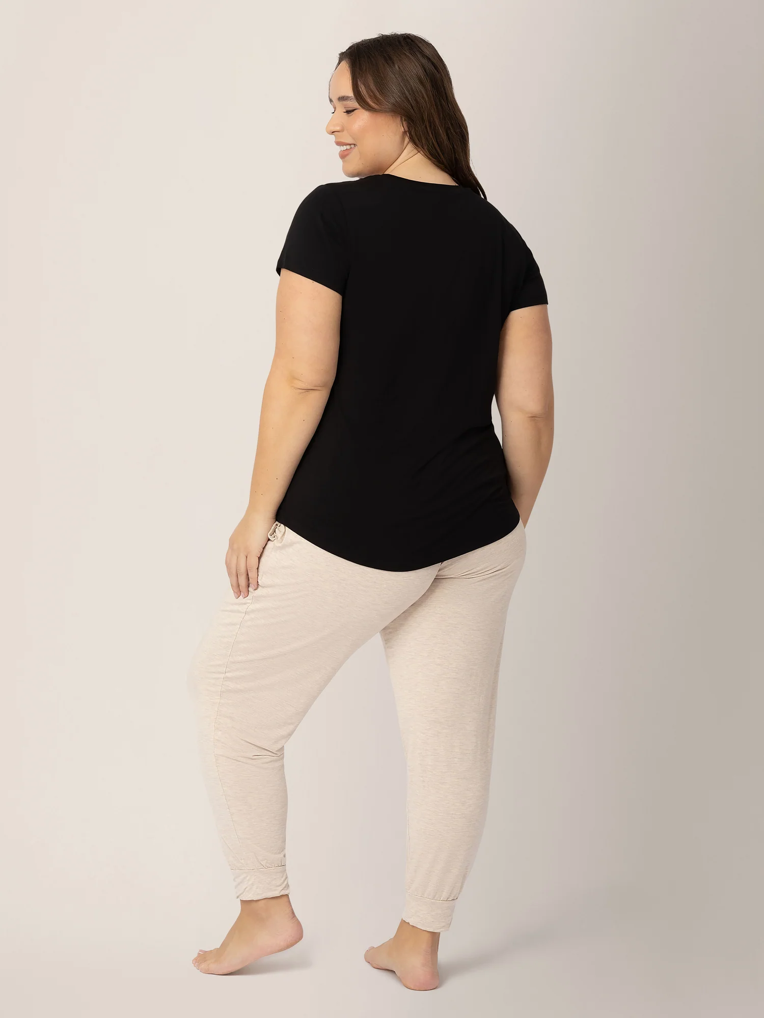 Everyday Maternity & Nursing T-shirt | Black - Image 8