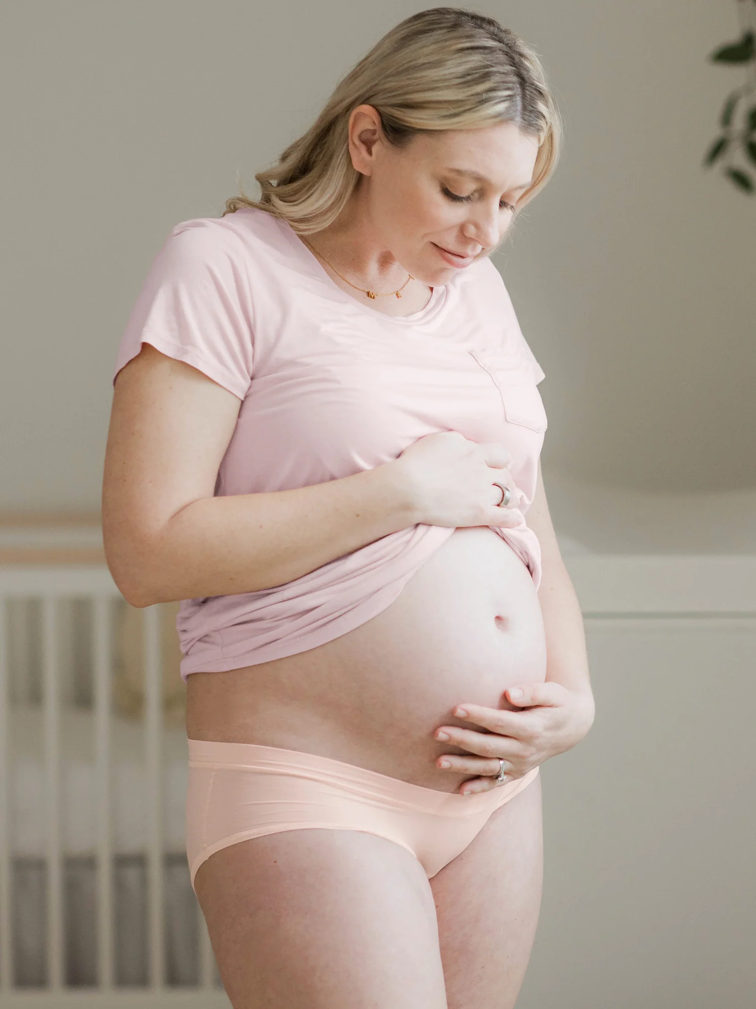 Grow with Me™ Maternity & Postpartum Hipster | Soft Pink - Image 4