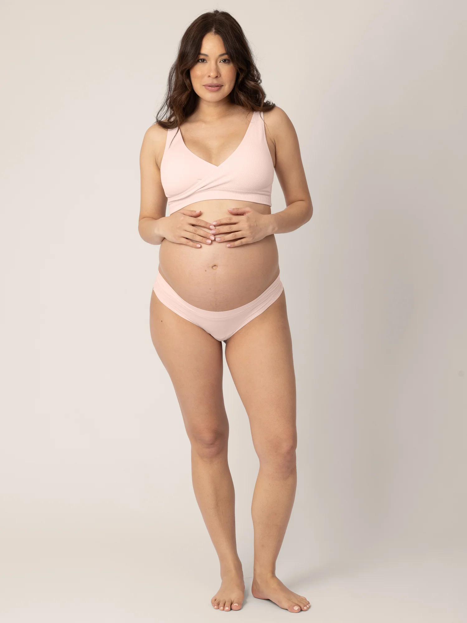 Grow with Me™ Maternity & Postpartum Thong | Soft Pink - Image 3