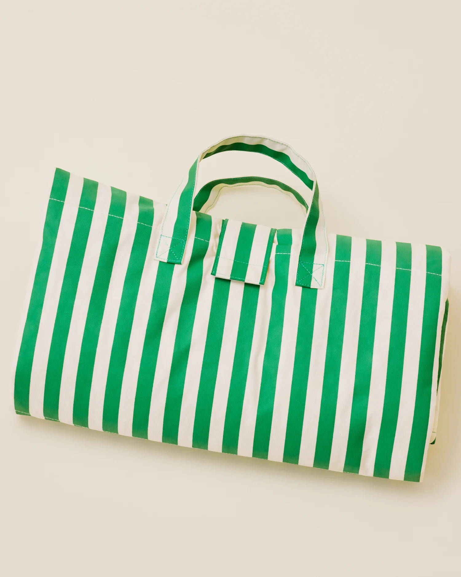 Inside/Outside Play Mat | Green Stripe - Image 3