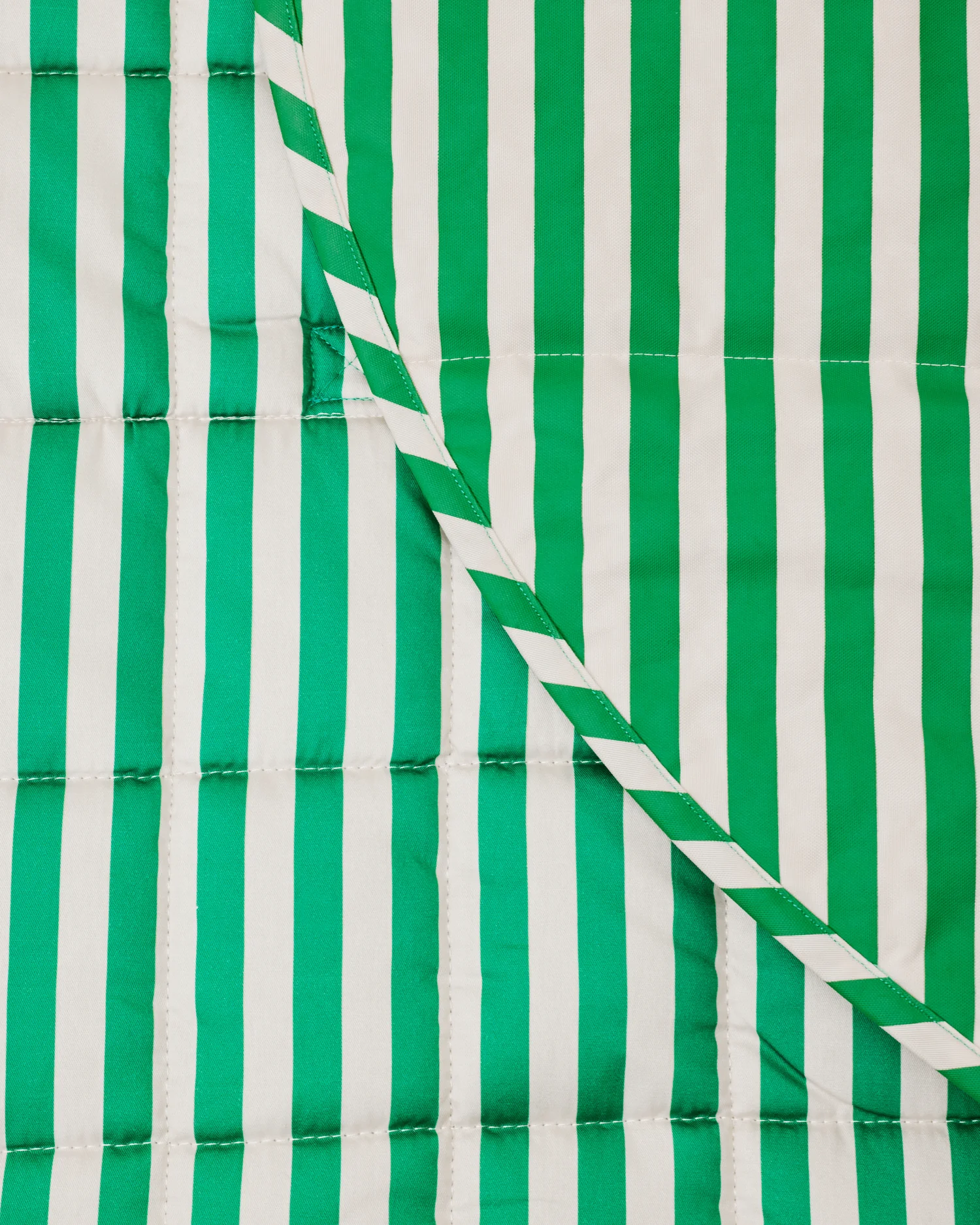 Inside/Outside Play Mat | Green Stripe - Image 5
