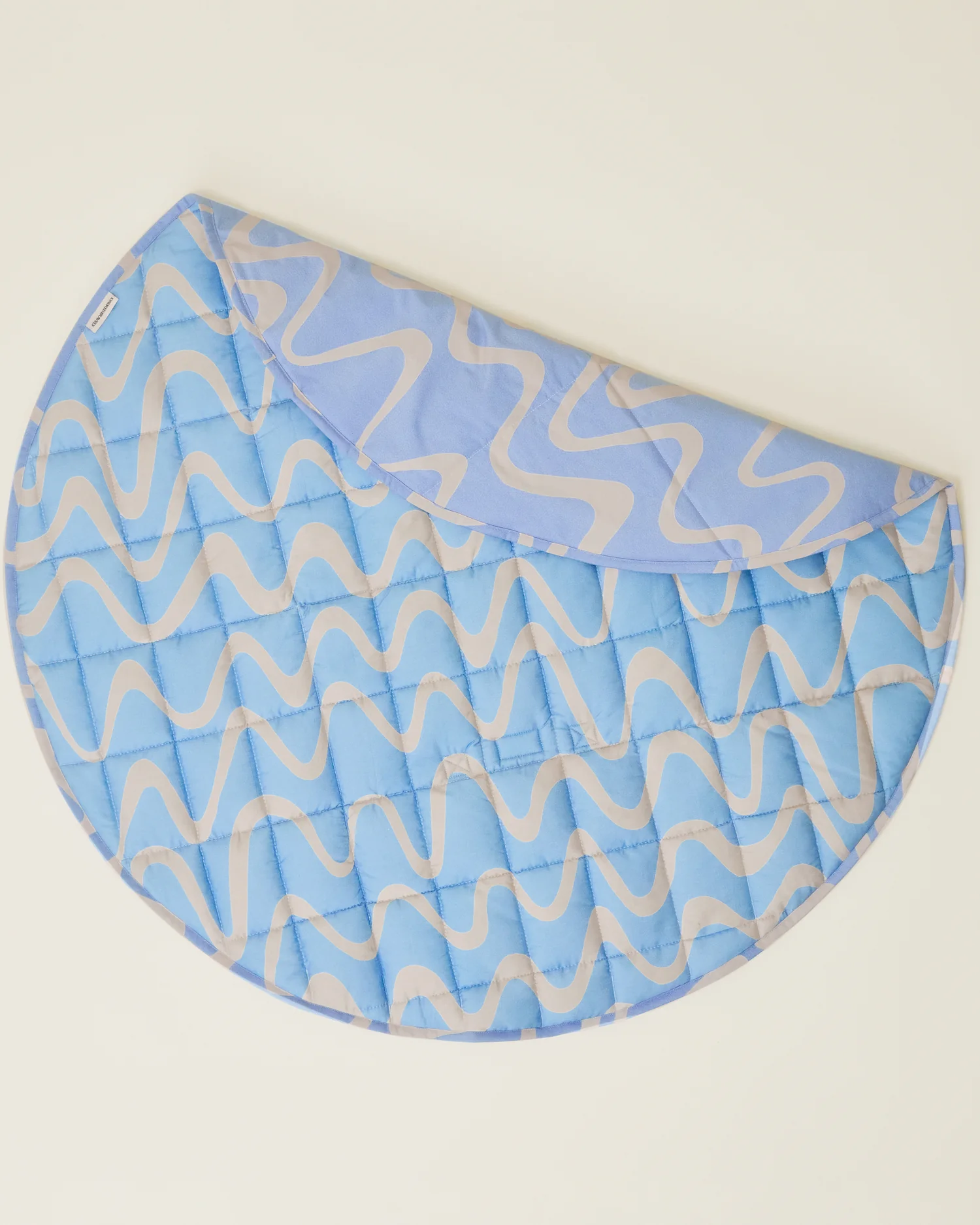 Inside/Outside Play Mat | Blue Waves - Image 4