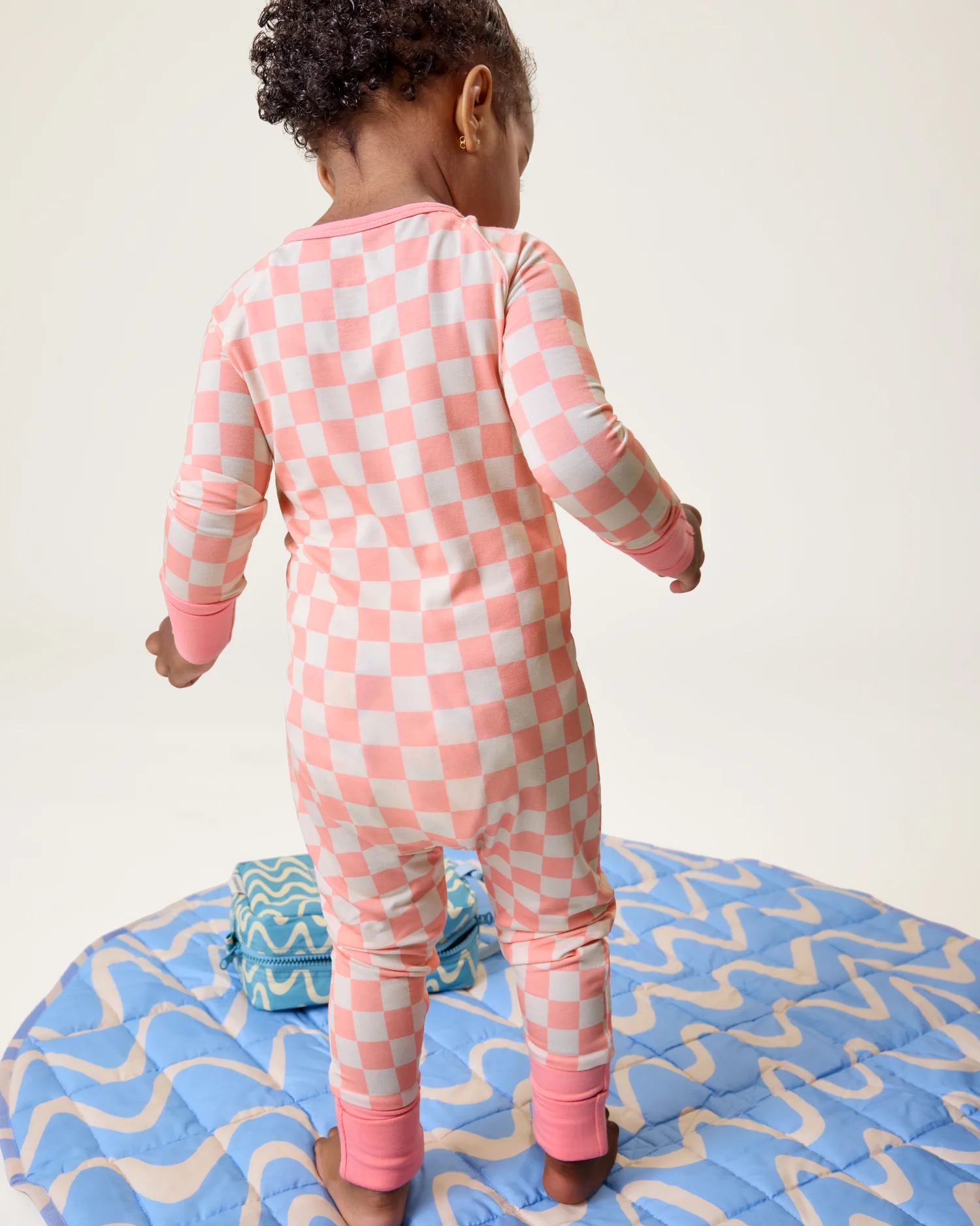 Inside/Outside Play Mat | Blue Waves - Image 7
