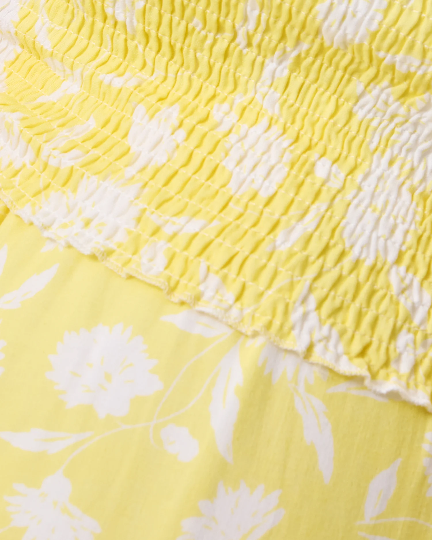 Lola Smocked Maternity & Nursing Midi Dress | Yellow Floral - Image 8
