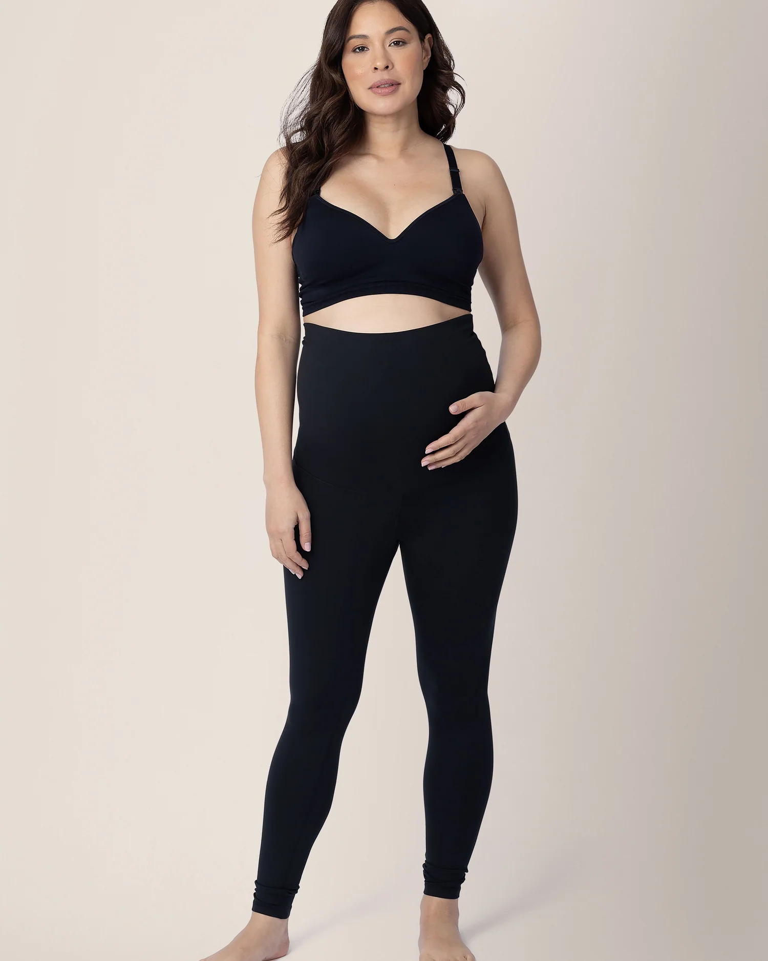 Louisa Maternity & Postpartum Legging | Black - Image 6