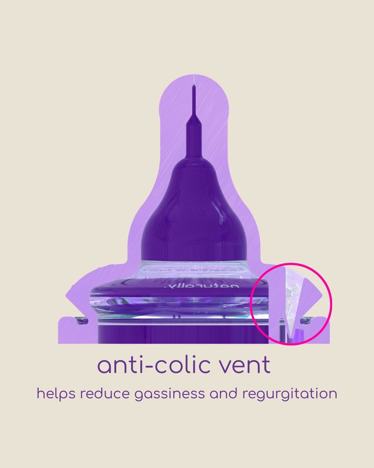 mōmi - breast-like bottle 2-sets, 10oz plastic - Image 3