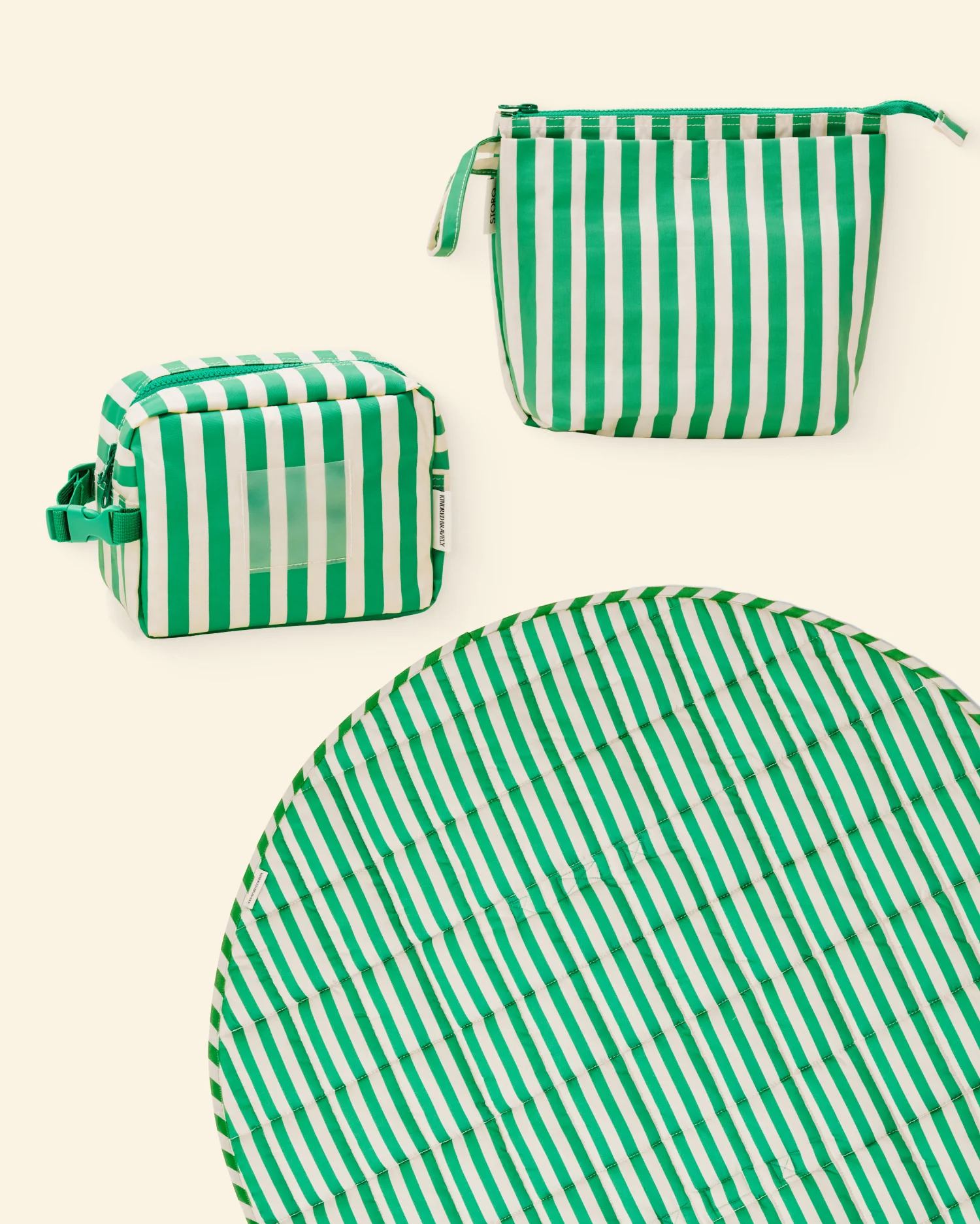 On the Go Bundle | Green Stripe - Image 7