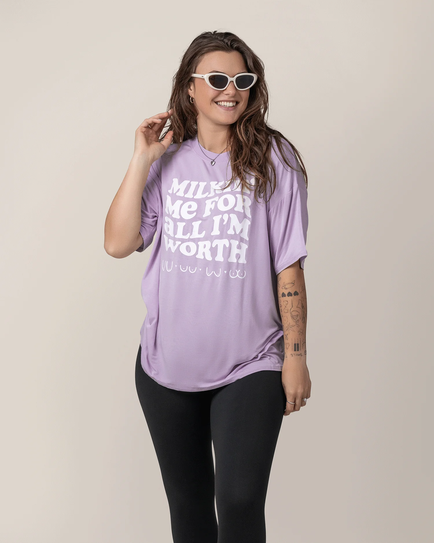 Oversized Graphic Tee | For All I'm Worth - Image 3