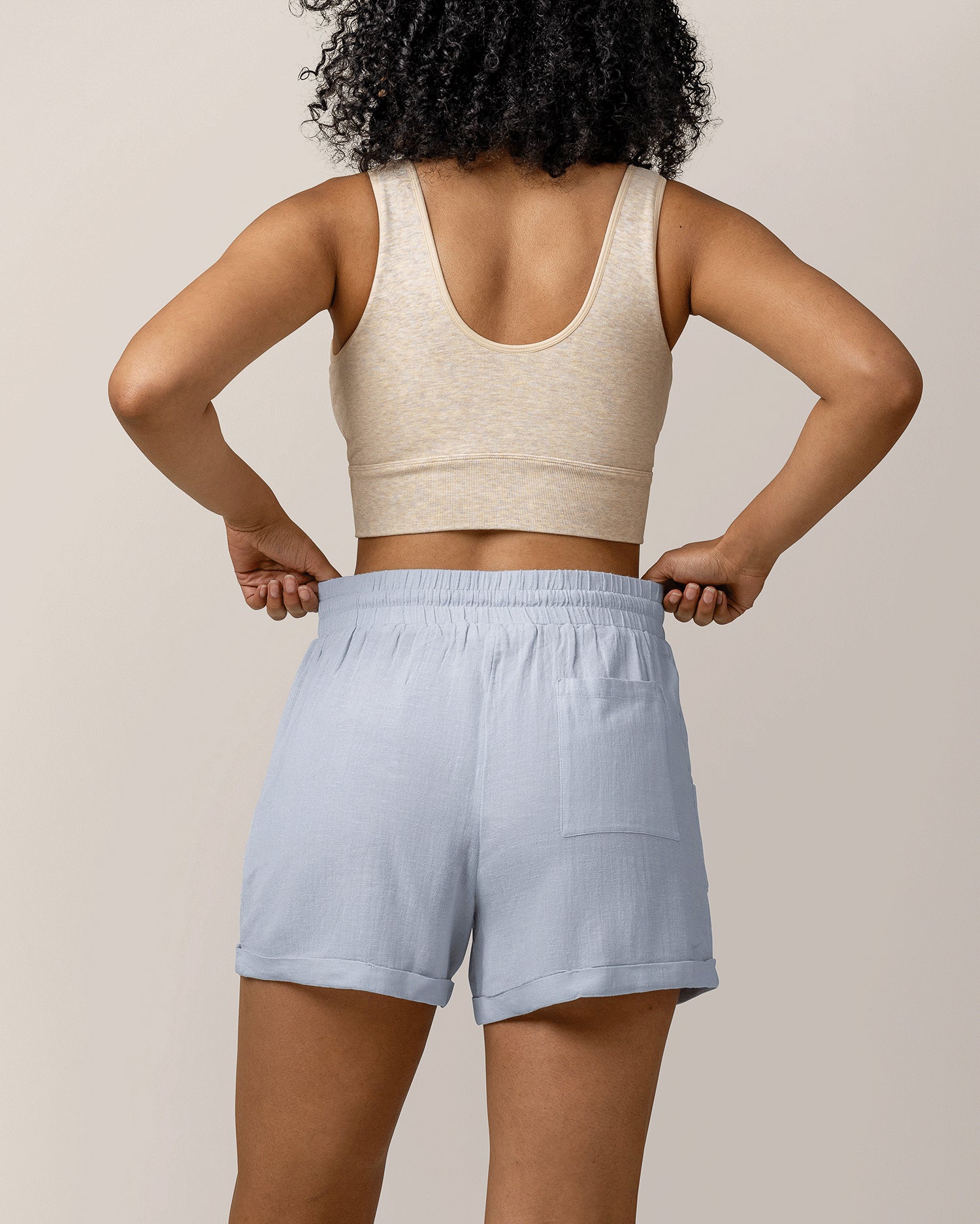 Reese Linen Short | French Blue - Image 3