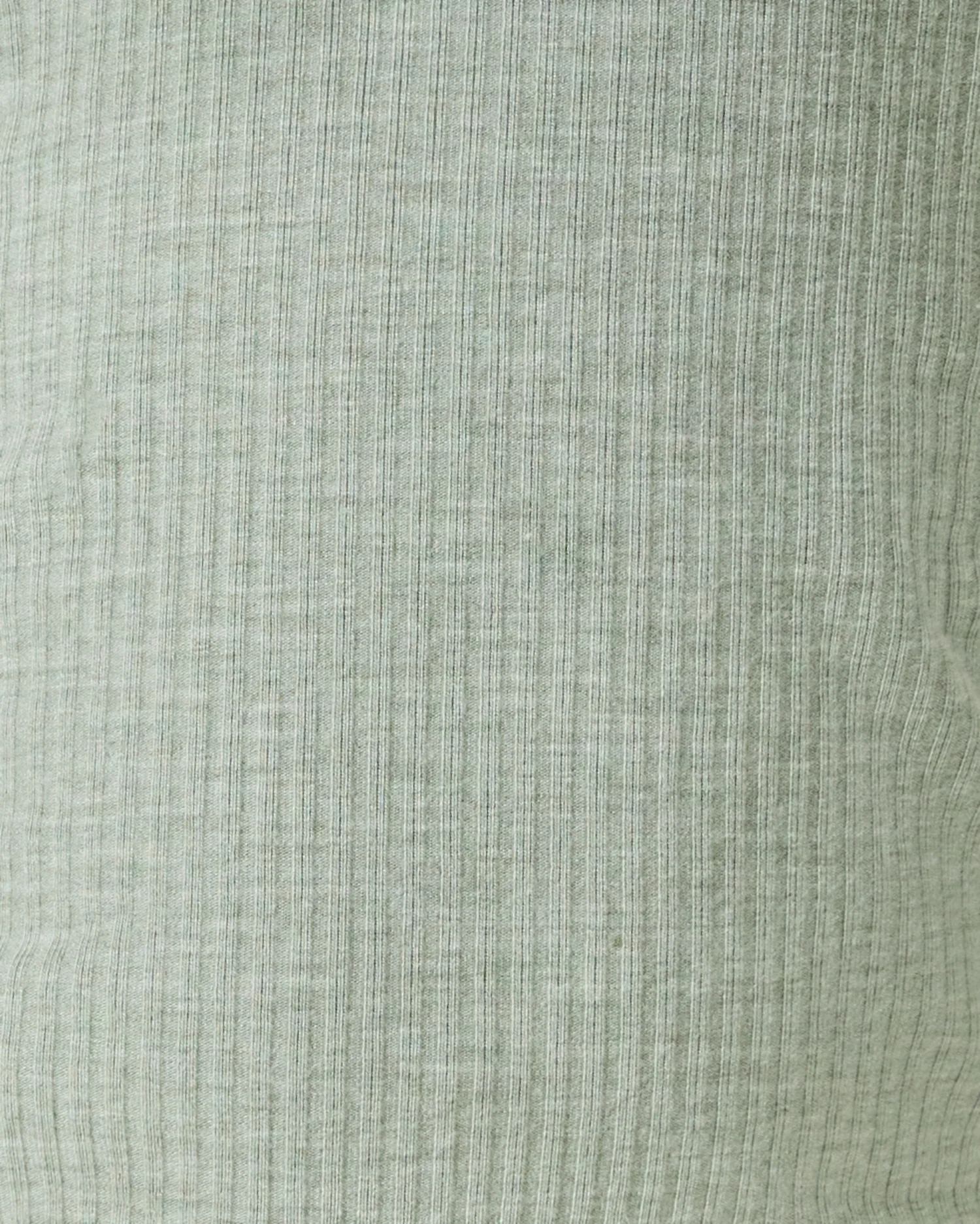 Ribbed Bamboo Baby Two-Piece Pajama Set | Sage Heather - Image 4