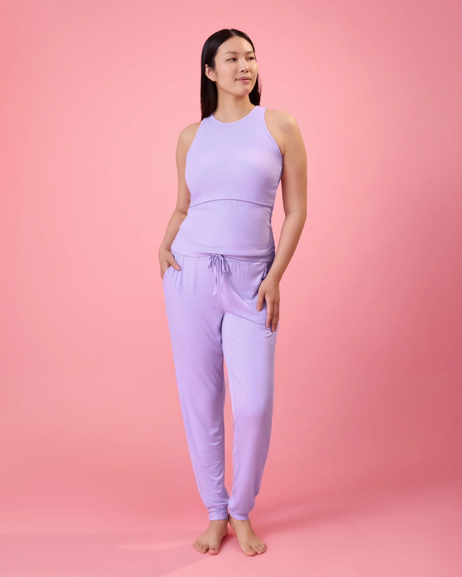 Ultralight Sleep & Lounge Jogger | Lavender - Image 2