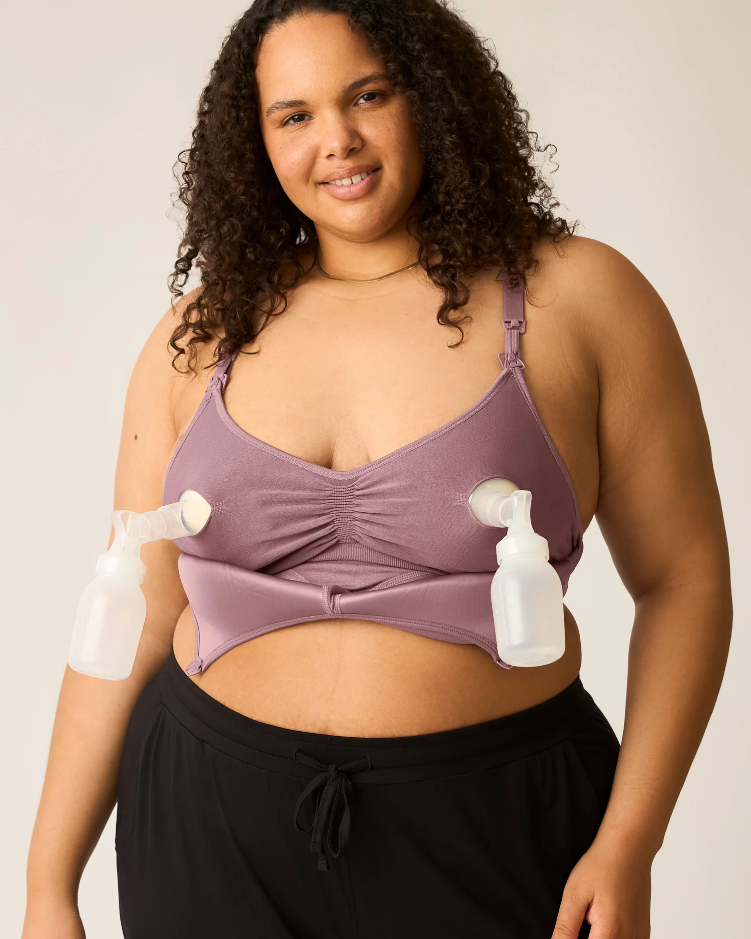 Signature Sublime® Contour Hands-Free Pumping & Nursing Bra | Twilight - Image 2