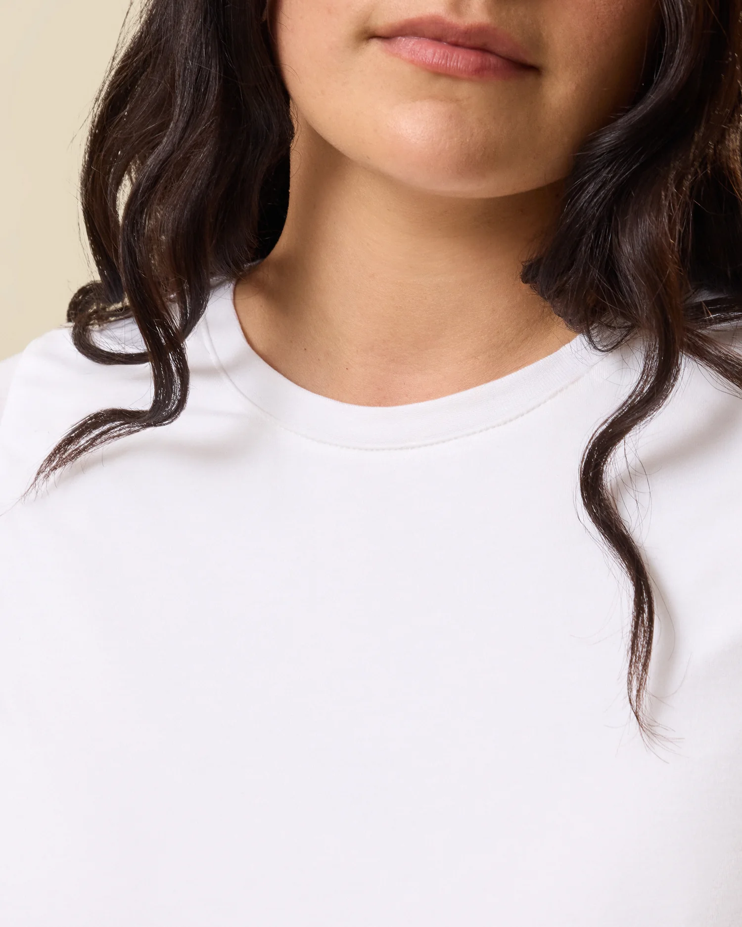 Slim Fit Modal Nursing T-shirt | White - Image 3