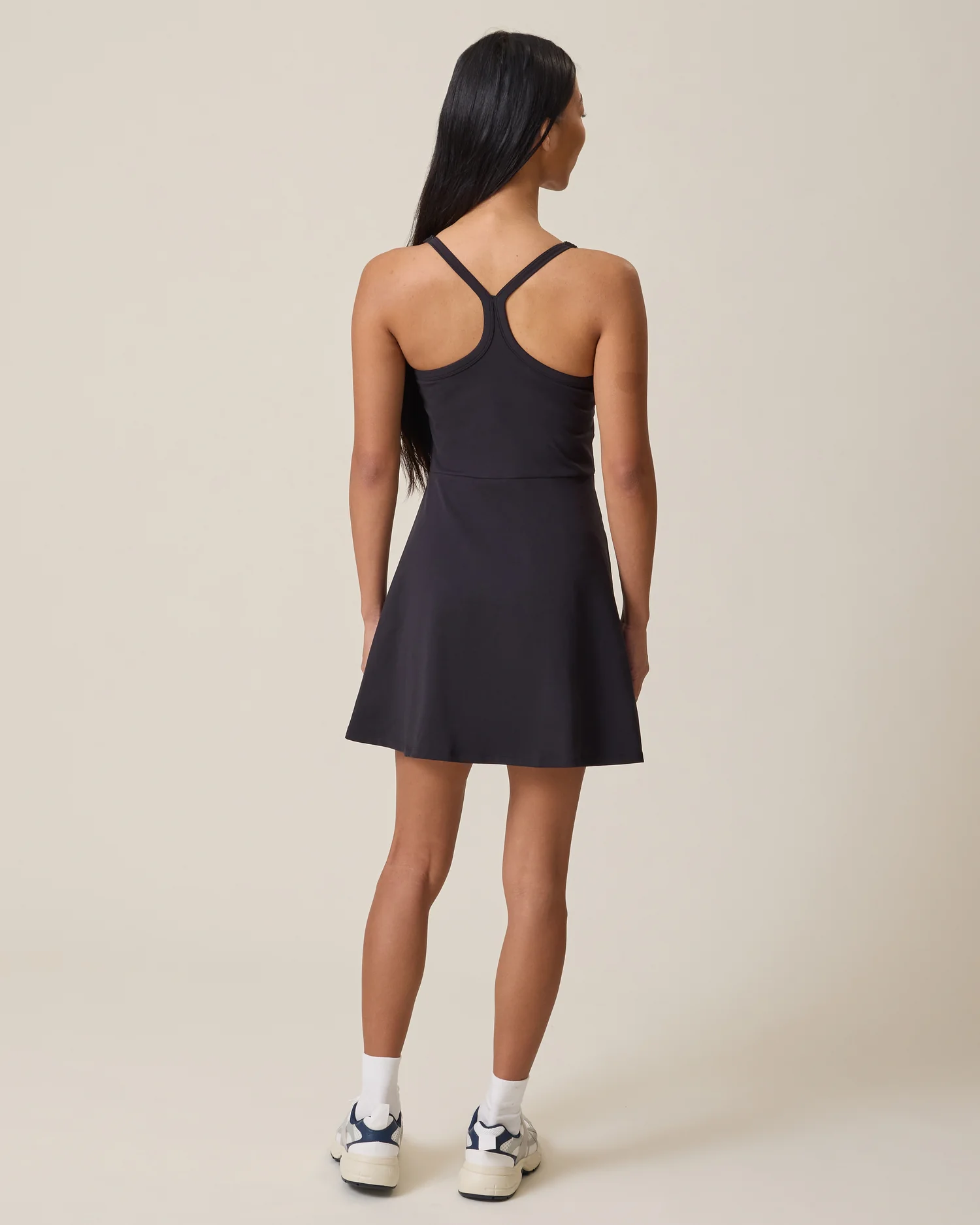 Stevie Active Racerback Nursing Dress | Black - Image 5