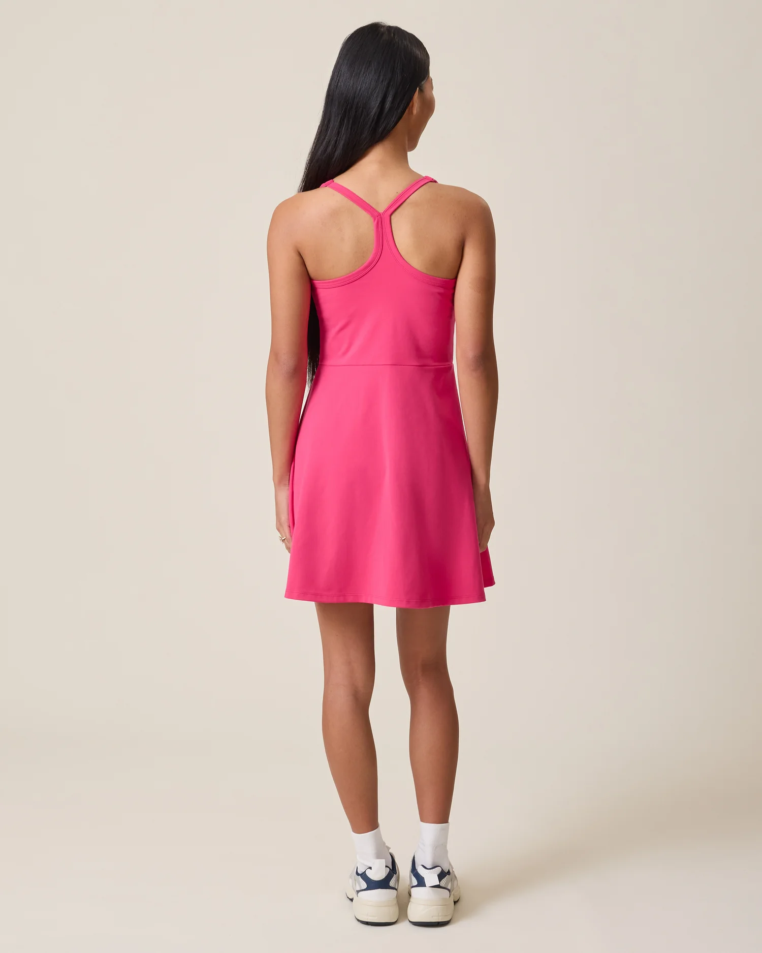 Stevie Active Racerback Nursing Dress | Raspberry Pink - Image 6