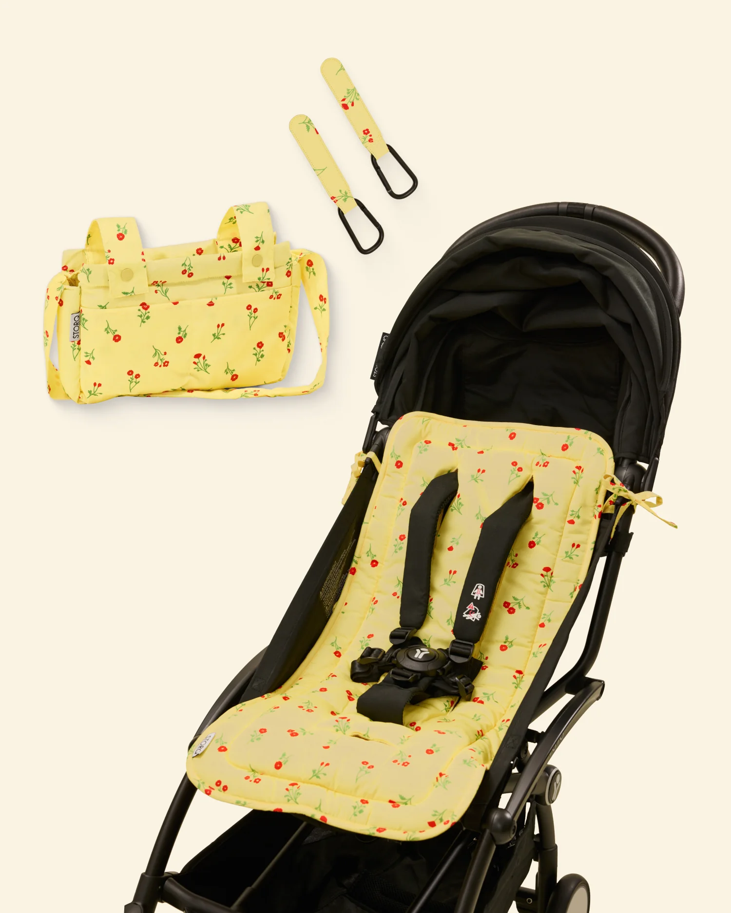 Stroller Party Set | Sunshine Wildflower