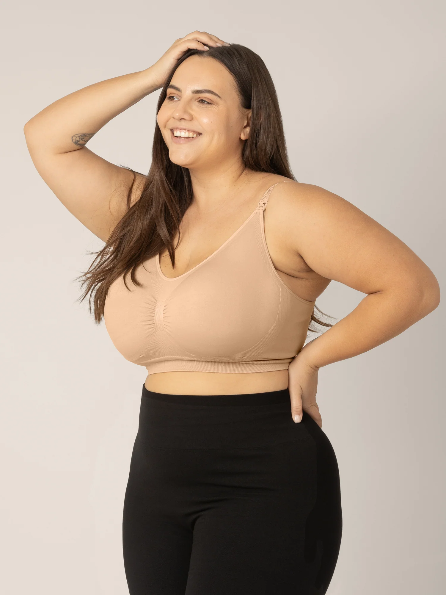 Simply Sublime® Nursing Bra | Beige - Image 5