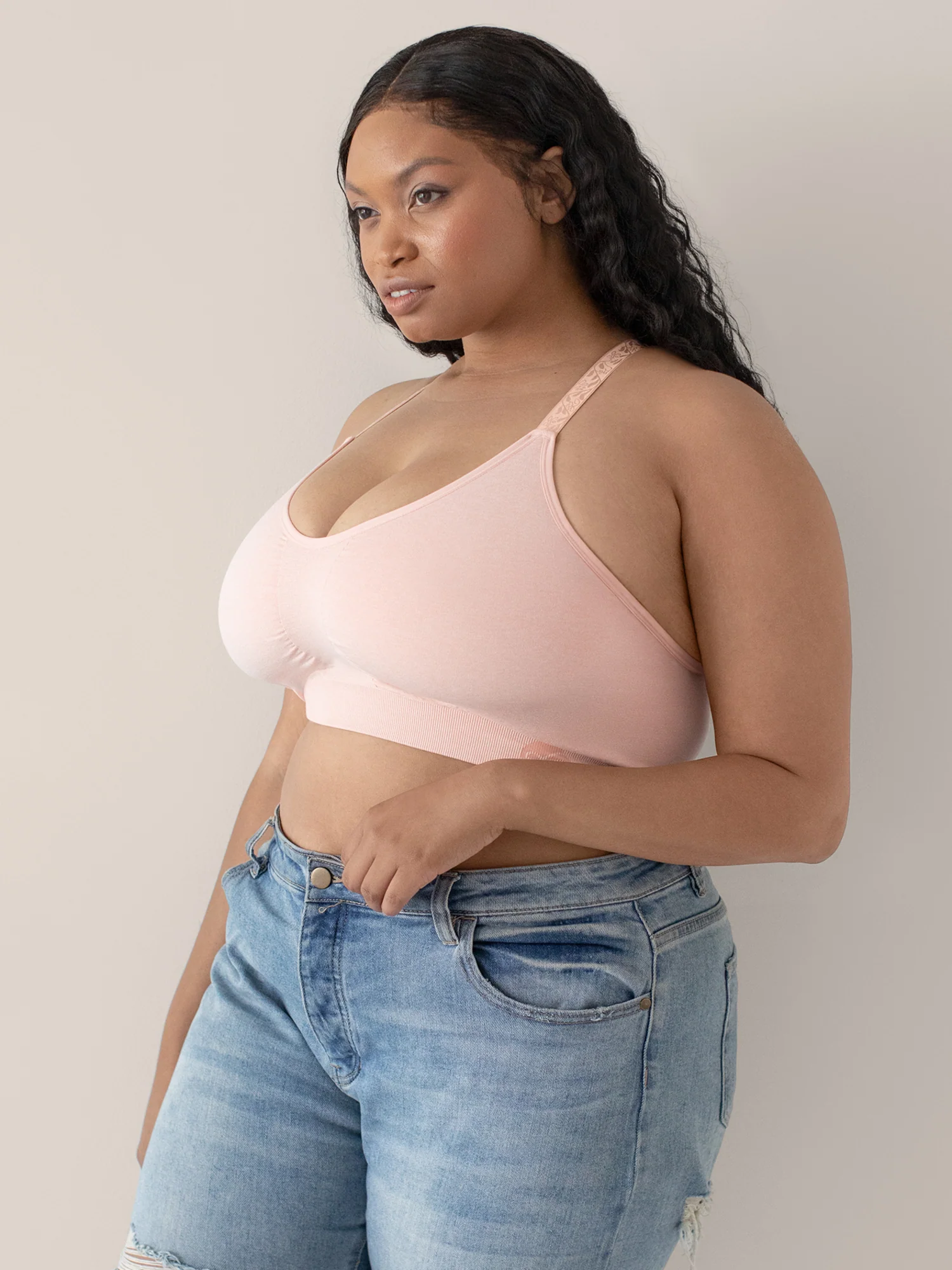 Diana Sublime® Sports Bra | Pink Heather - Image 6