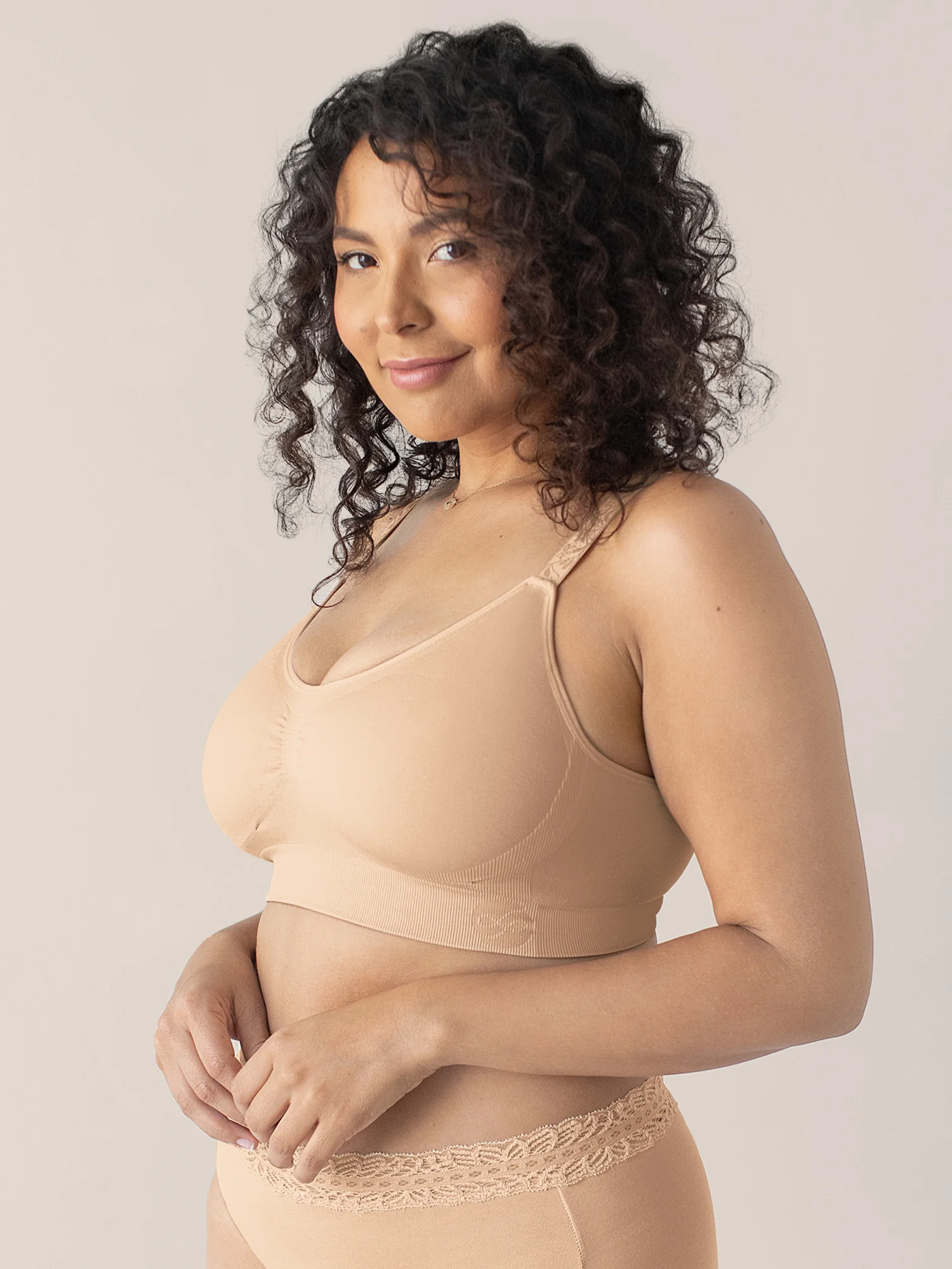 Nellie Sublime® Wireless Bra | Beige - Image 2