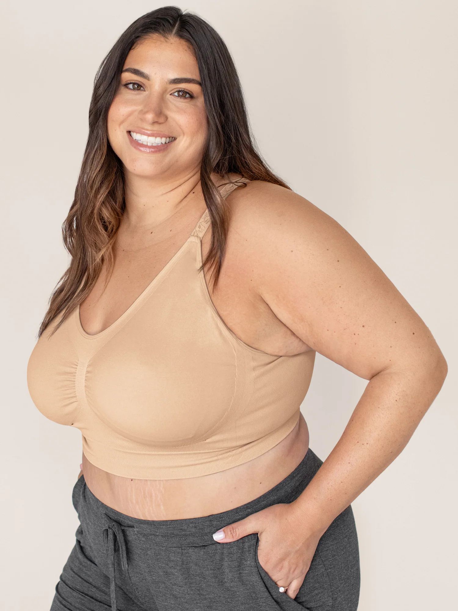Wash Wear Spare® Nellie Wireless Bra Pack | Beige - Image 8